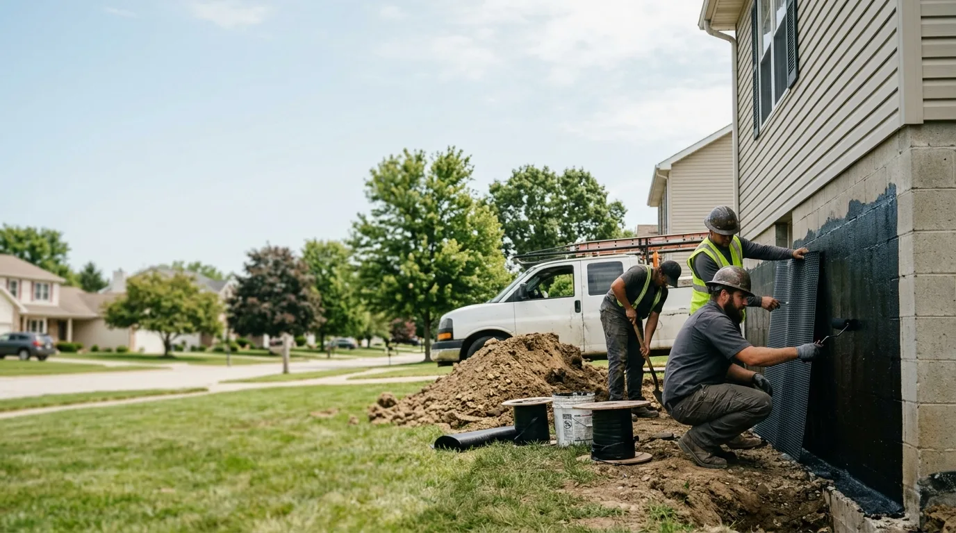 Basement Waterproofing in Arnold, KS near me